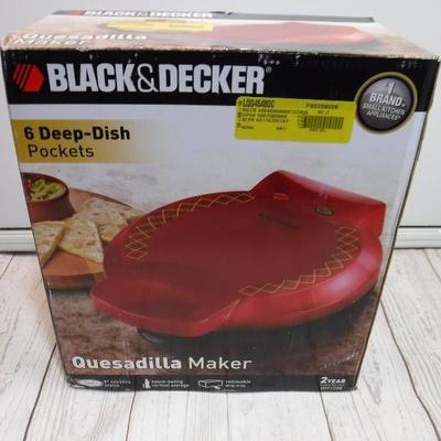 black and decker quesadilla maker