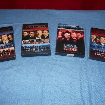 1990's Law and Order DVD's