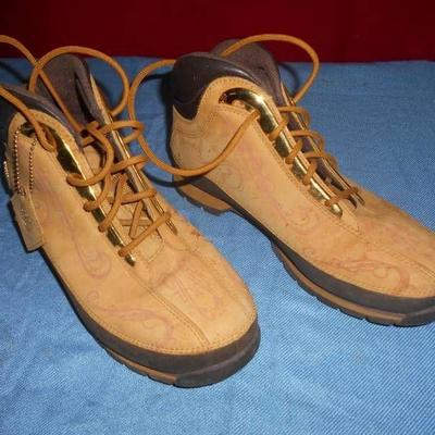 Suede Hiking Boots Sz 8