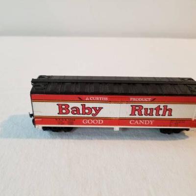 HO Scale Train Box Car Baby Ruth Fully Functioning