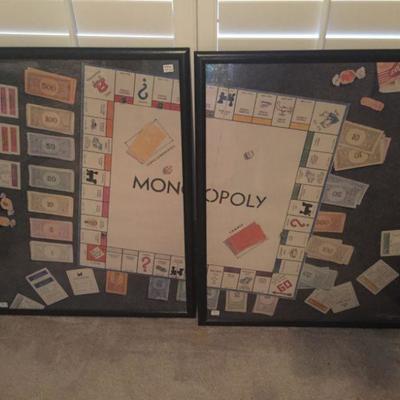 Art Work - Vintage Monopoly Board Game 