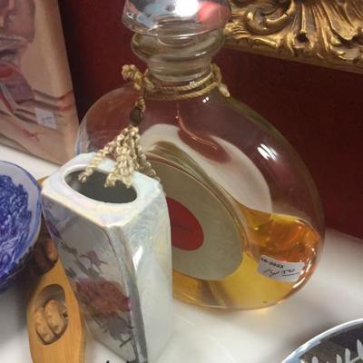 Large Vintage Perfume Bottle 