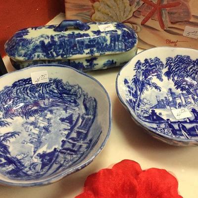 Blue and White Dishes 