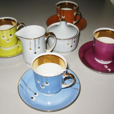 Cmielow Porcelain, Poland tea set