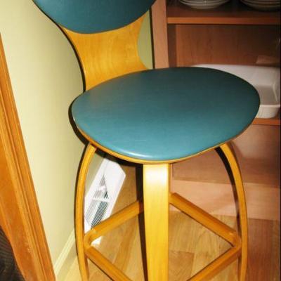 Keller Collection teal cushion stools, there are 3 of them  BUY IT NOW $ 85.00 EACH