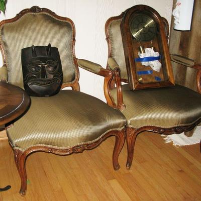 Parlor chairs, there are 2,  BUY IT NOW  $ 125.00 EACH