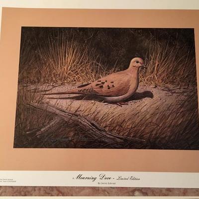 Morning Dove
By Dennis Schmidt
LE; Signed; # 898/1000