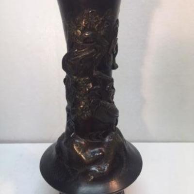 Japanese Bronze Vase,10
