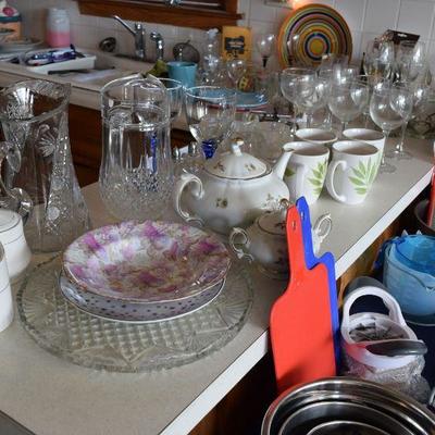 Kitchenware, Dishes, Bowls, Stemware