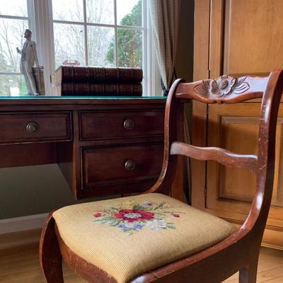 Needlepoint Side Chair 