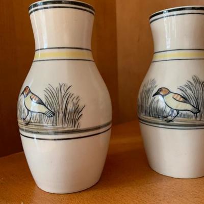 Antique Hand Painted Pottery 