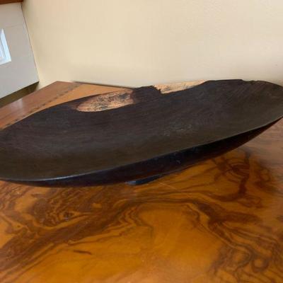 African Wooden Bowl 