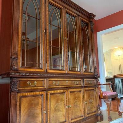 Hickory Chair Empire Style China Cabinet