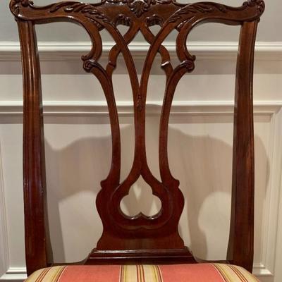 Stickley Chippendale Chairs, Twelve