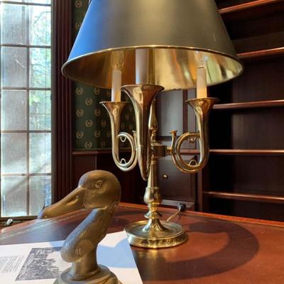 Brass Desk Lamp