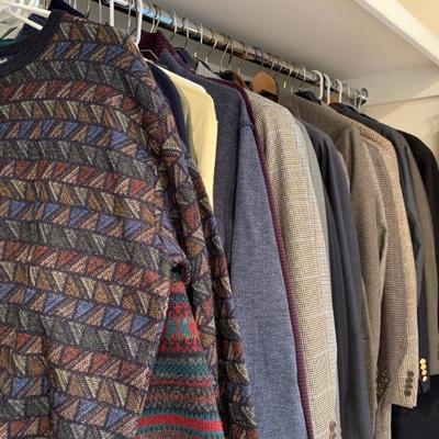 Men's Clothing, Sweaters, Wool Suits