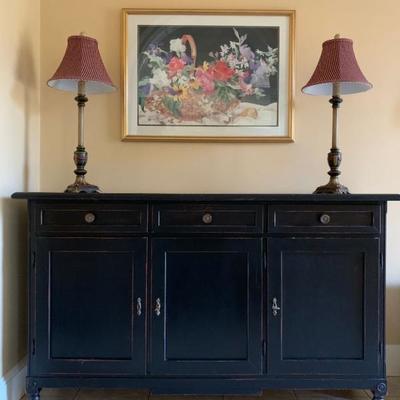 Pottery Barn Entry Hall Cabinet
