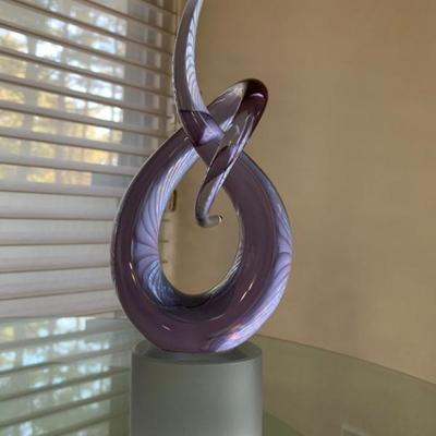 R Auatra Art Glass Sculpture