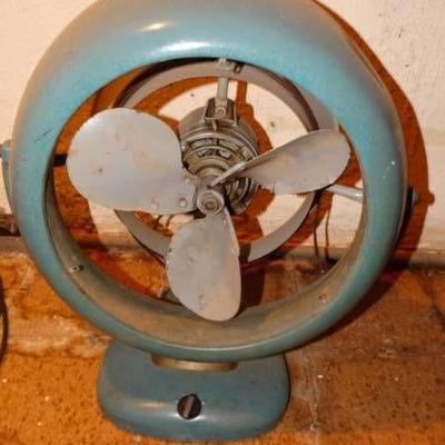 Metal fan.