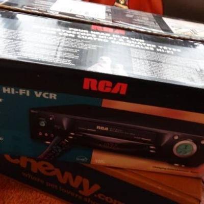 2 Four head hi-fi vhs player.