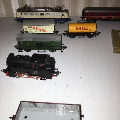 Fleischmann HO trains and tracks