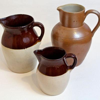 crockery pitchers