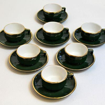 cups and saucers