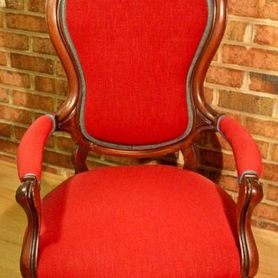 Rococo Revival arm chair