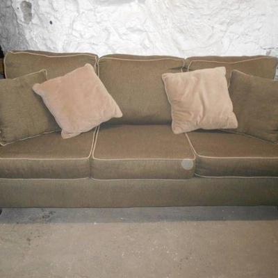 Taupe Fabric Sofa