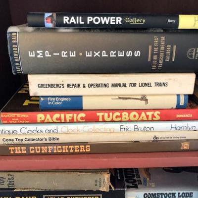 car books and train books