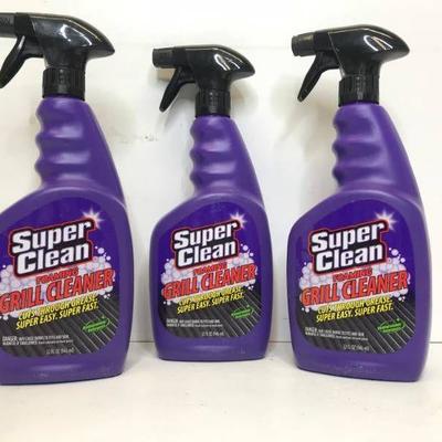 LOT OF SUPER CLEAN FOAMING GRILL CLEANER