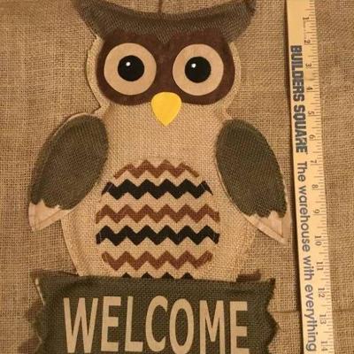 Welcome Owl hanging