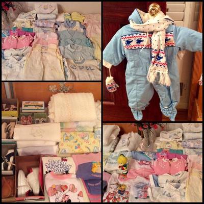 Vintage Baby Clothes, Lord & Taylor Dresses, Carters & More