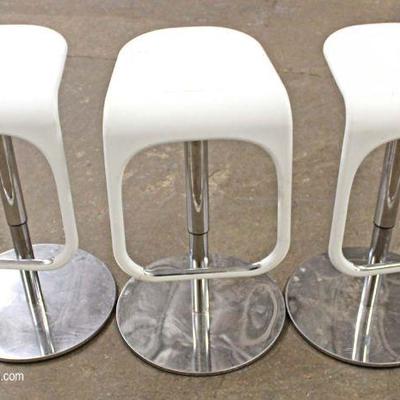  Large Selection of Modern Design Bar Stools – some are adjustable in height

Located Inside – Auction Estimate $100-$300 