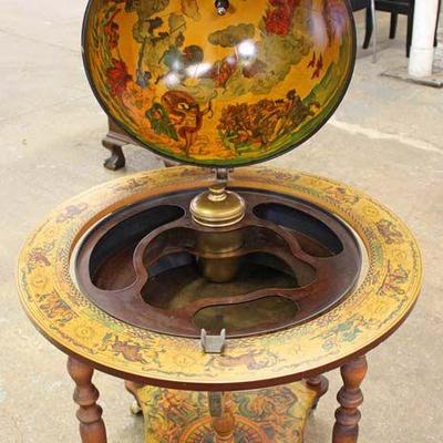  Lift Top Globe Bar with Tobacco Jar and Liquor Storage

Located Inside â€“ Auction Estimate $100-$300 
