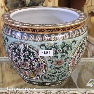  Selection of Asian Decorated Fish Bowl Porcelain Planters

Located Inside â€“ Auction Estimate $30-$100