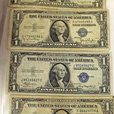  Selection of $1.00 Silver Certificates

Located Inside â€“ Auction Estimate $20-$50 