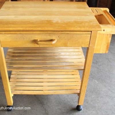  Selection of Butcher Block Kitchen Work Tables

Located Dock – Auction Estimate $50-$200 