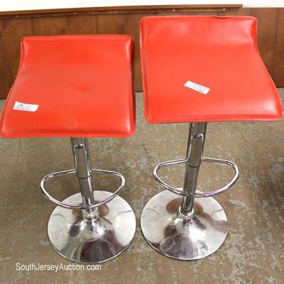  Large Selection of Modern Design Bar Stools â€“ some are adjustable in height

Located Inside â€“ Auction Estimate $100-$300 