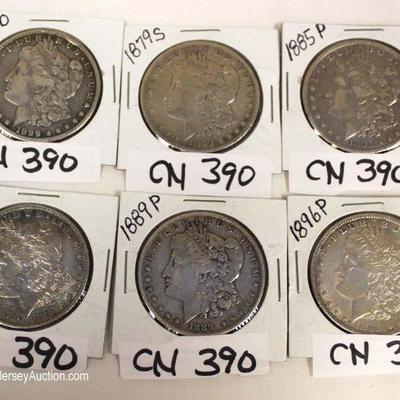  Selection of Morgan Silver Dollars

Located Inside â€“ Auction Estimate $20-$50 each 