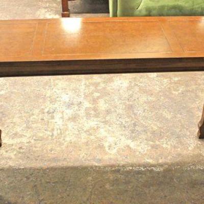 SOLID Mahogany Flip Top Asian Style Sofa Table

Located Inside â€“ Auction Estimate $100-$300 