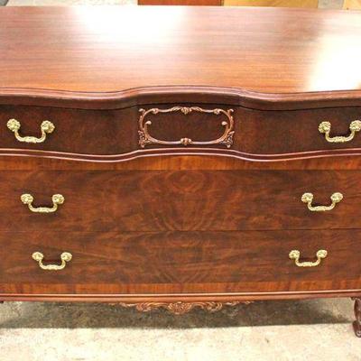  ANTIQUE Burl Mahogany Carved Low Chest

Located Inside – Auction Estimate $100-$300 