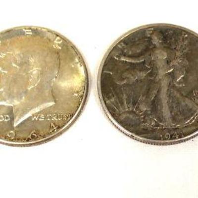  4 Silver Liberty Half Dollars

Located Inside â€“ Auction Estimate $10-$30 