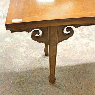 SOLID Mahogany Flip Top Asian Style Sofa Table

Located Inside â€“ Auction Estimate $100-$300 