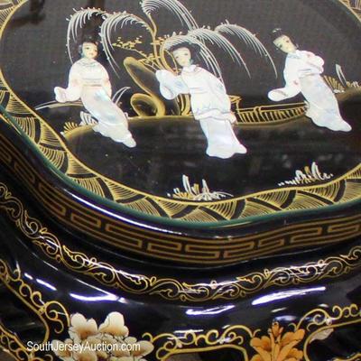  Selection of Asian Plant Stands with Mother of Pearl Figures

Located Inside â€“ Auction Estimate $100-$200 