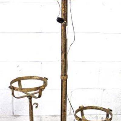  Gothic Iron Plant Holder Candle Stand

Located Inside – Auction Estimate $100-$300 