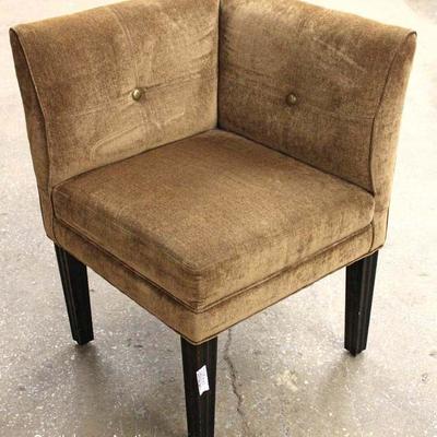  Contemporary Decorator Corner Chair

Located Inside â€“ Auction Estimate $50-$100 