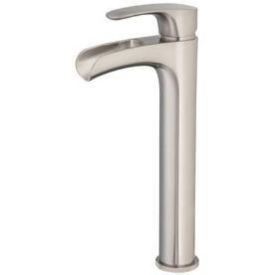 acuzzi Faucets Brushed Nickel 1-Handle Vessel Bat
