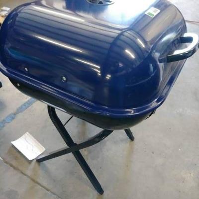 Aussie 21.25-in Kobalt Blue Kettle Charcoal Grill