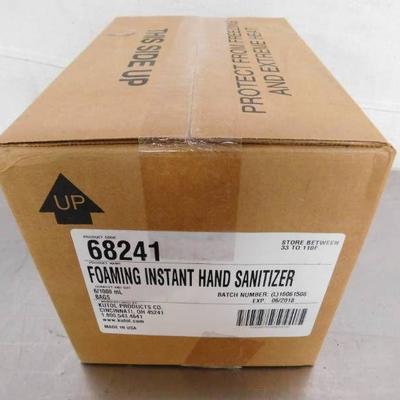 1 Box of Kutol Products Foaming Hand Sanitizer.